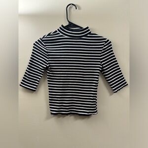 Zara XS Ribbed Turtle Neck
